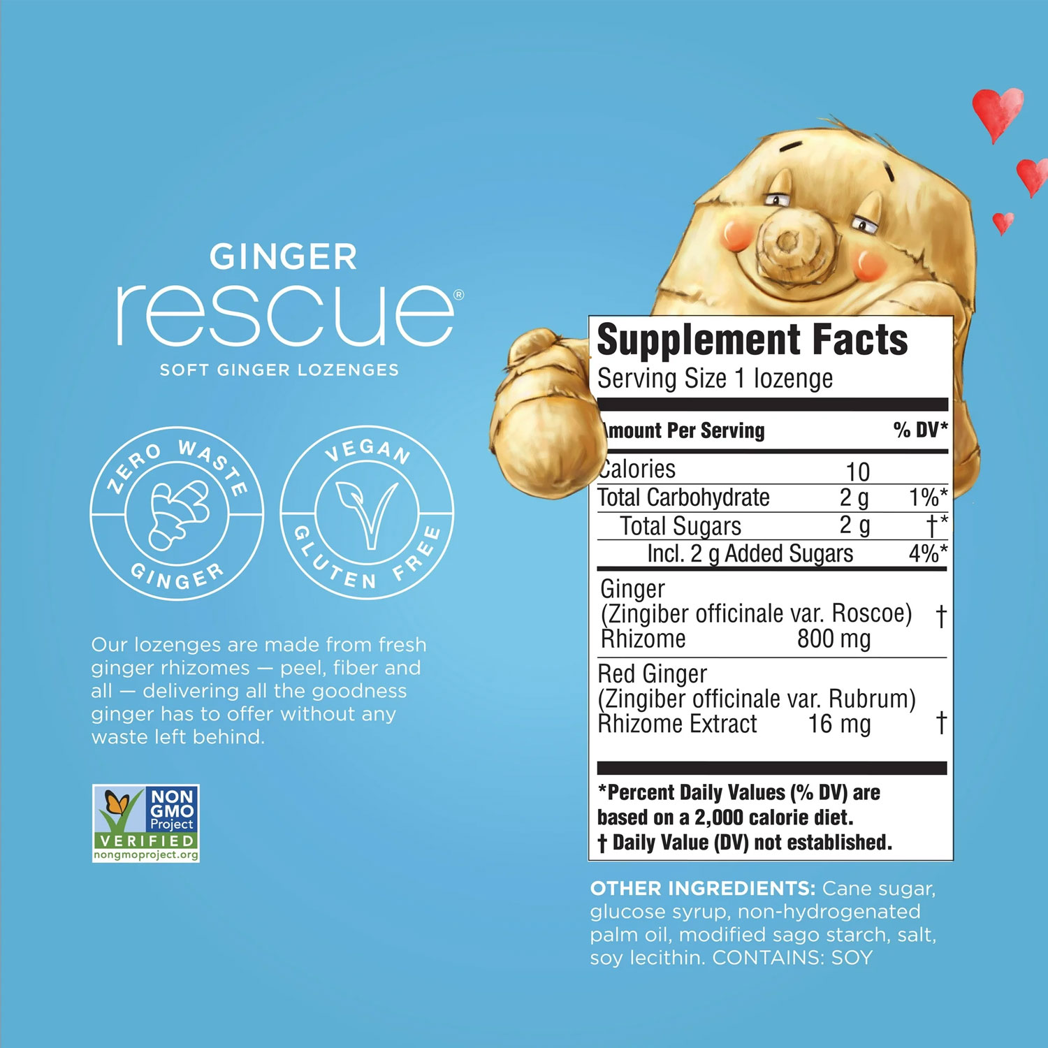 The Ginger People Ginger Rescue Soft Lozenges - Image 3